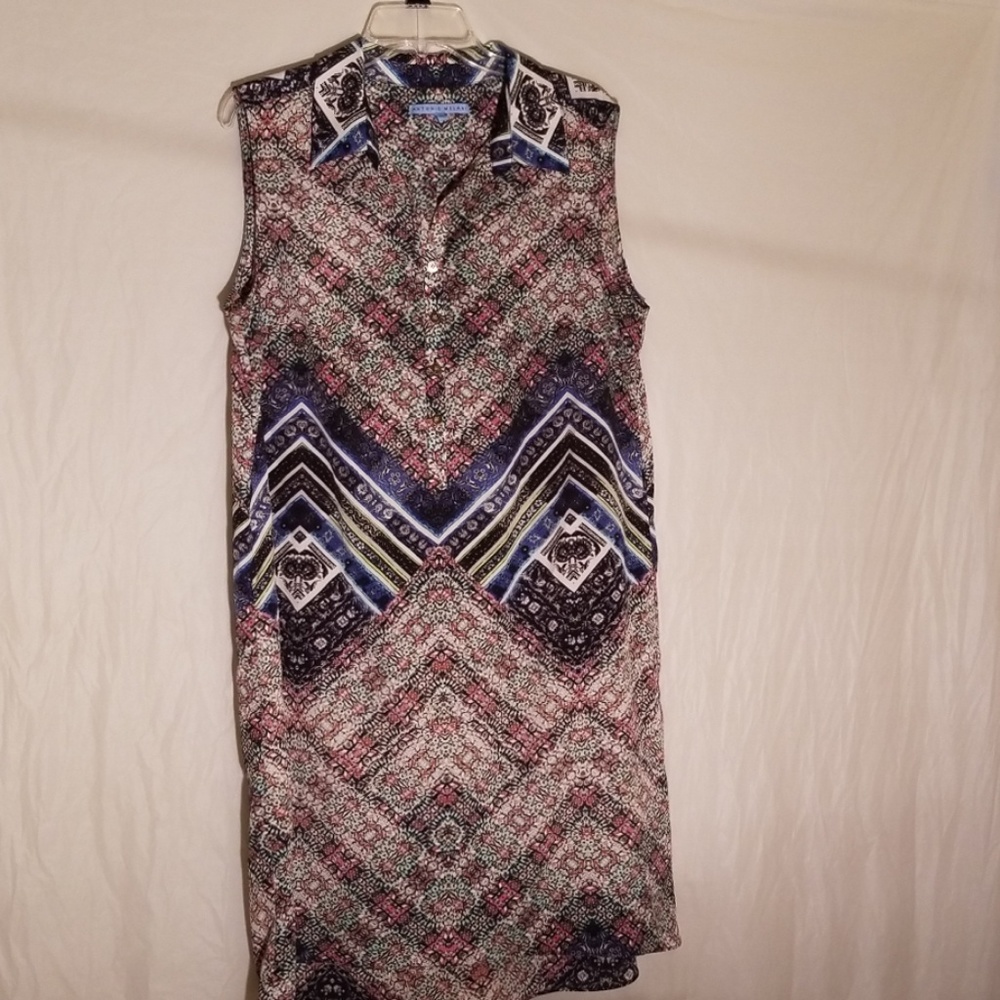 Antonio Melani collared tank dress